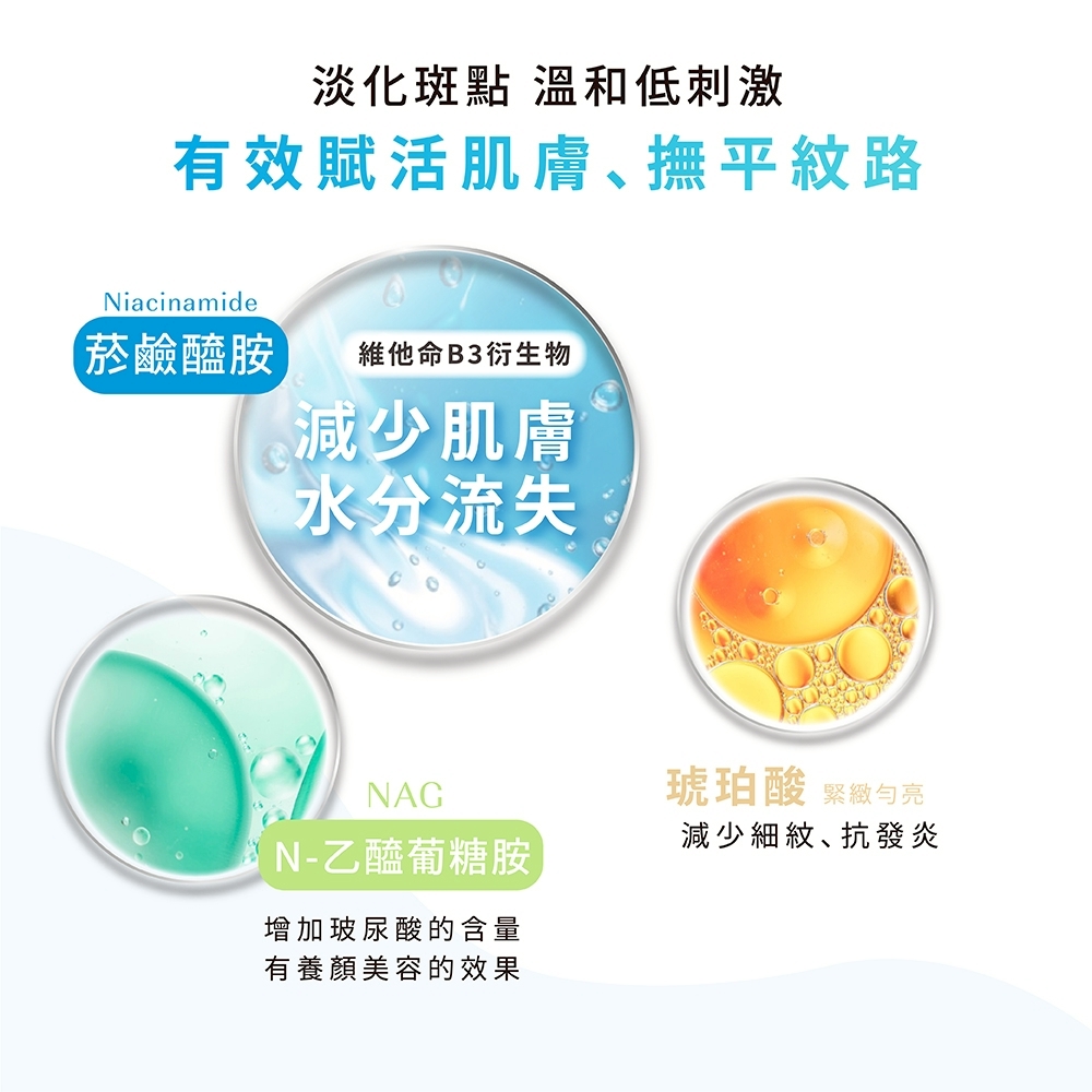 OLAE 法國品牌 菸鹼醯胺8% +N-乙醯葡萄糖胺4% 精華液30ml